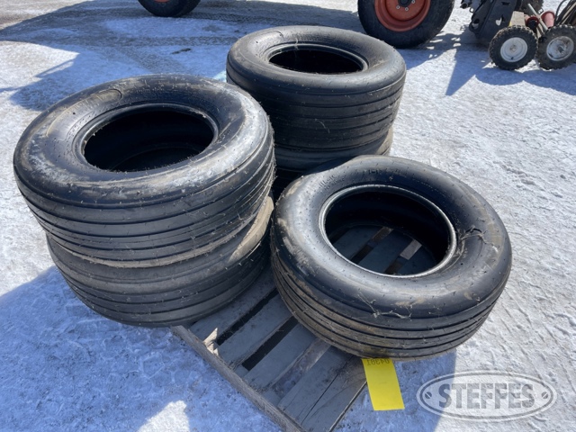 (5) 11L-15 tires
